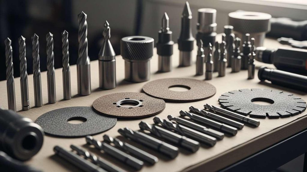 Как выбрать диски, сверла и оснастку для инструмента