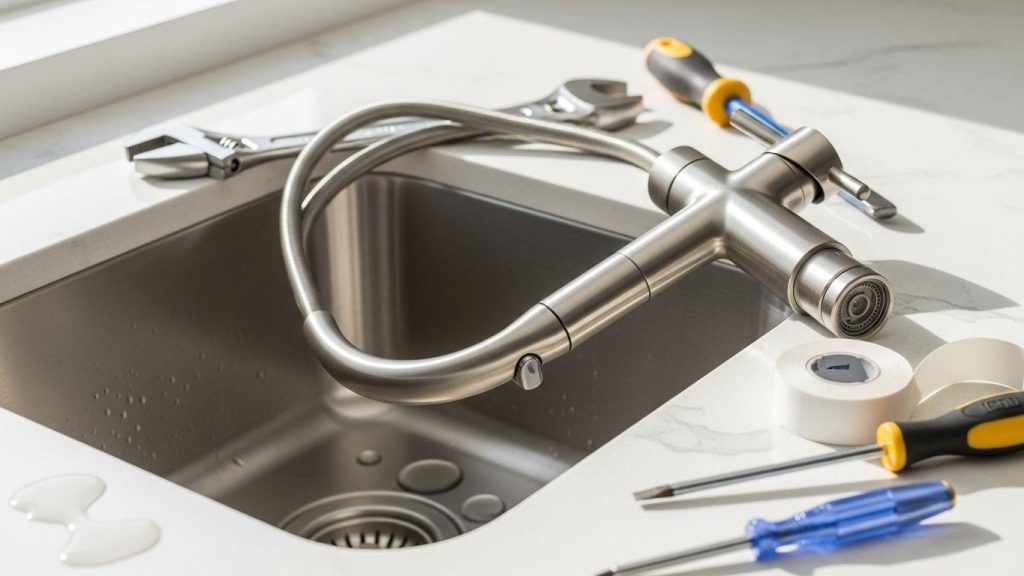 Как заменить смеситель своими руками