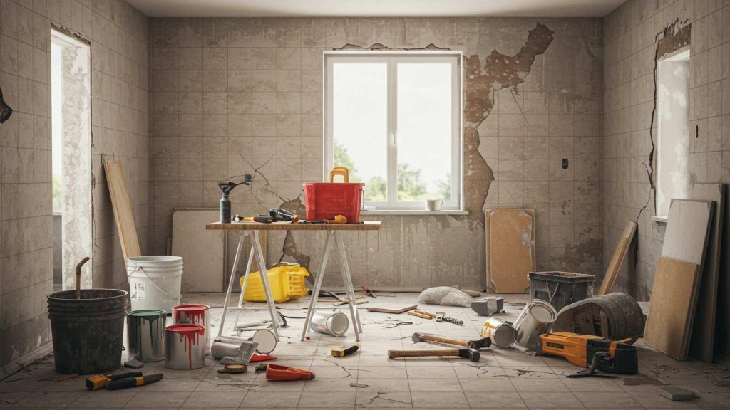 Основные ошибки при ремонте своими руками