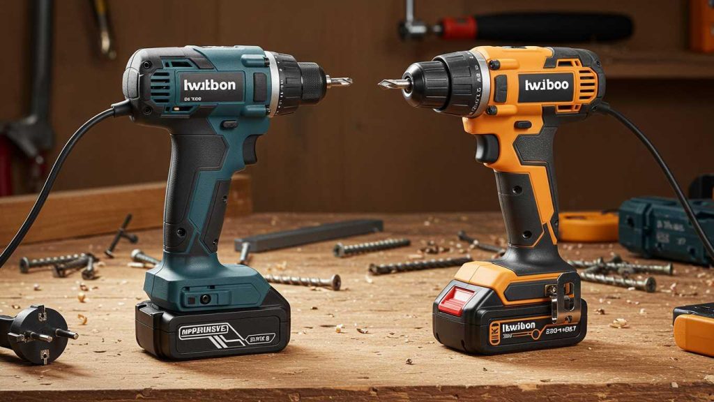 Сравнение сетевых и аккумуляторных шуруповертов